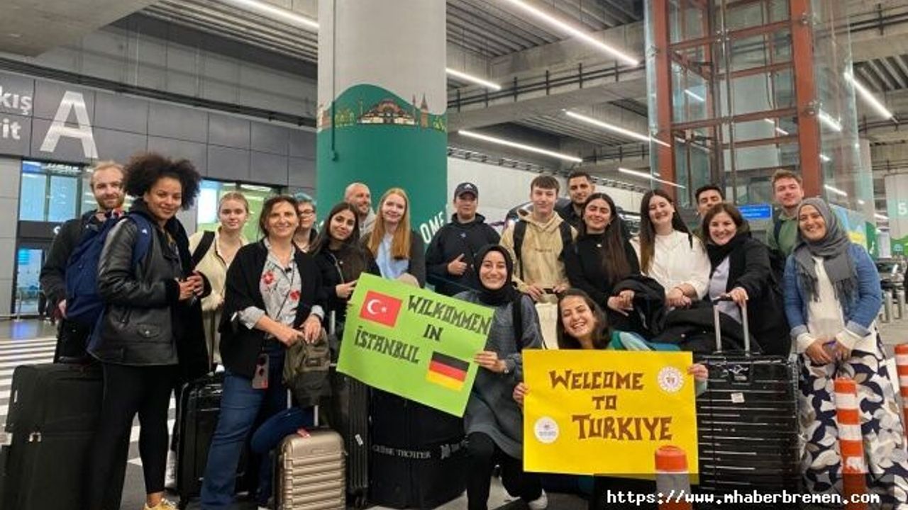 Türk ve Alman gençleri kaynaştıran buluşma