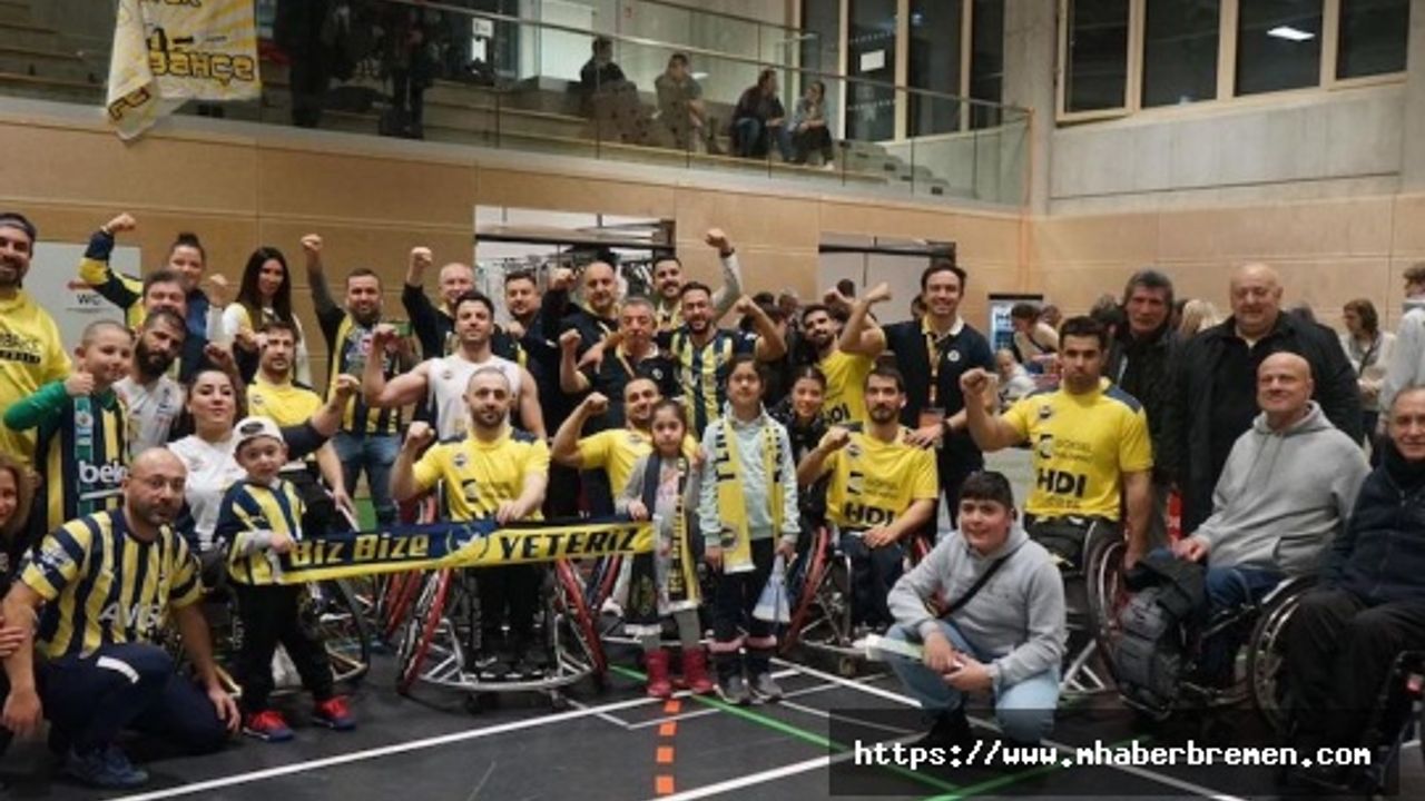 Fenerbahçe tekerlekli basketbol takımı finallere yükseldi