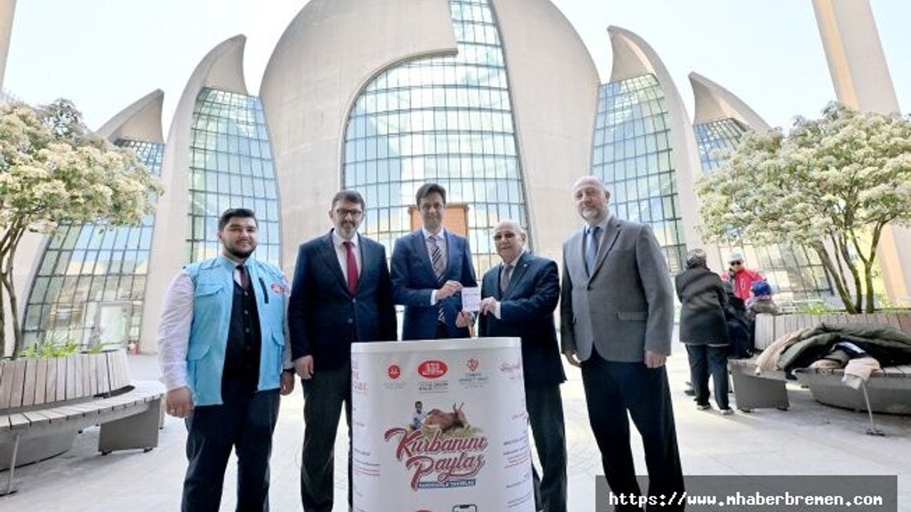 Almanya'da‘Kurban Bağış’ standları kuruluyor