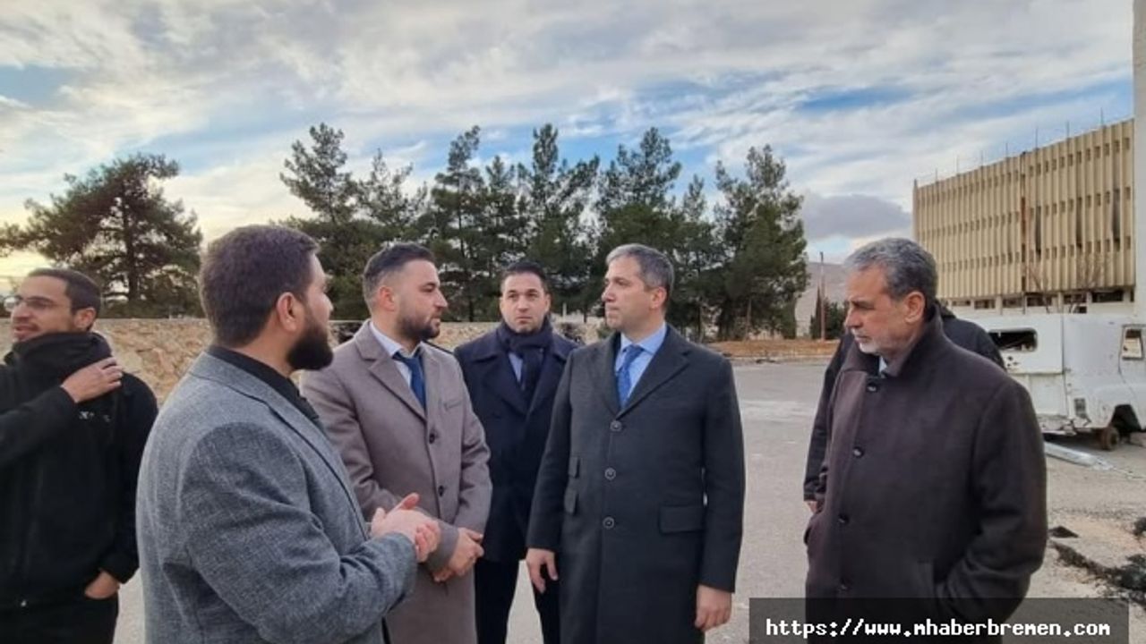 UID Genel Başkanı Kenan Hasan Aslan Suriye’de