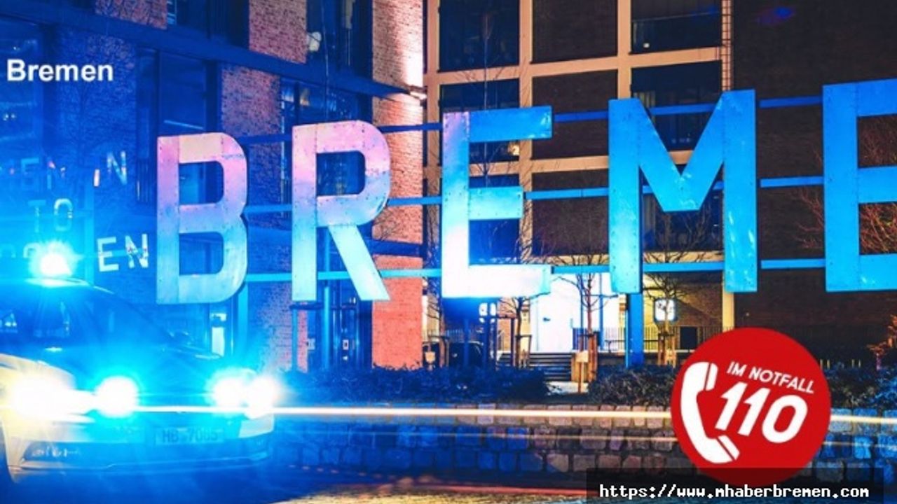 Bremen Überseestadt'ta Gece Yarısı Polis Operasyonu