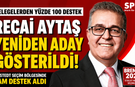 RECAl AYTAŞ’A DELEGELERDEN TAM DESTEK