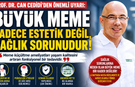 Prof. Dr. Can Cedidi: “Büyük Meme, Sağlık Sorunudur”