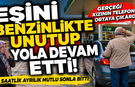 Gurbetçi sürücü eşini benzinlikte unutup yola devam etti!