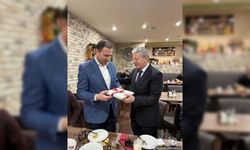 Eğitim Ataşesi Kazım Kalkan’a veda yemeği