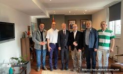 Delmenhorst Mevlana Camii Yönetiminden Hannover Başkonsolosu Yusuf Arıkan’a Ziyaret