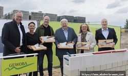 Bremen'de 41 yeni sosyal konutun temeli atıldı