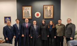 Betül Sayan Kaya Hamburg’da Temaslarda Bulundu