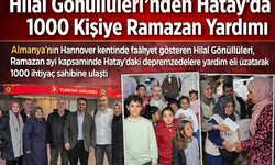 Hilal Gönüllüleri’nden Hatay’da 1000 Kişiye Ramazan Yardımı