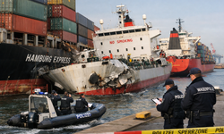 Bremerhaven'da Gemi Kazası Meydana Geldi