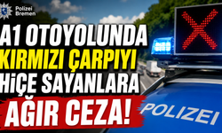 A1 Otoyolunda Kırmızı Çarpıyı Hiçe Sayan 51 Sürücüye Ağır Ceza