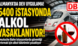 Almanya'da Tren İstasyonunda Alkol Dönemi Sona Eriyor