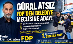Güral Atsız FDP’den Belediye Meclisine Aday Oldu