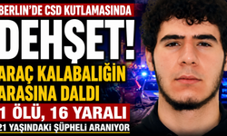 Berlin'de Araç Kalabalığa Daldı, 1 Ölü, 16 Yaralı