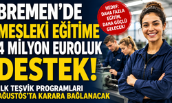 Bremen’de Mesleki Eğitime 4 Milyon Euroluk Destek