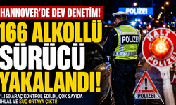 Hannover'de Dev Trafik Denetimi: 166 Alkollü Sürücü Yakalandı