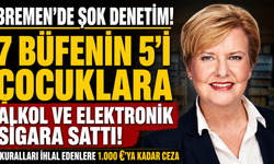 Bremen'de Şok Denetim: 7 Büfenin 5'i Çocuklara Alkol ve Elektronik Sigara Sattı