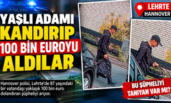 Hannover'de Yaşlı Adamı Kandırıp 100 Bin Eurosunu Çaldılar