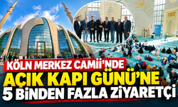 Köln Merkez Camii Açık Kapı Günü'nde Ziyaretçi Akınına Uğradı