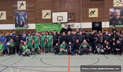 Er ve Arık adına futbol turnuvası düzenlendi