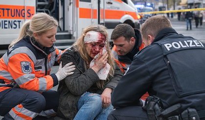 Bremen’de Kadına Şiddet: Kadın Yüzünden Ağır Yaralandı