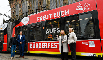 Almanya'nın birleşme günü Bremen'de kutlanacak ulaşım ücretsiz olacak