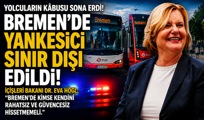 Bremen'de Otobüs ve Tramvaylarda Kâbus Sona Erdi