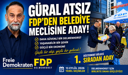 Güral Atsız FDP’den Belediye Meclisine Aday Oldu