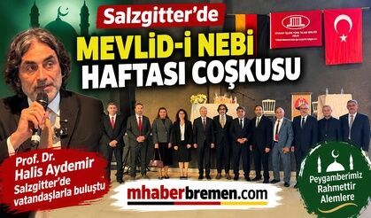 Salzgitter’de Mevlid-i Nebi Haftası coşkusu