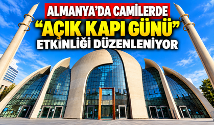 ALMANYA’DA CAMİLER KAPILARINI ZİYARETÇİLERE AÇTI