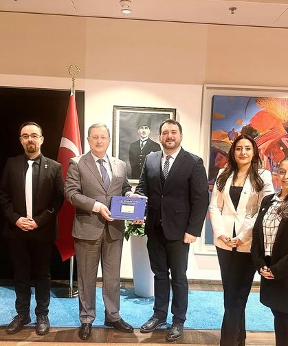 D-TAB Göttingen Büyükelçi Turan'ı ziyaret etti