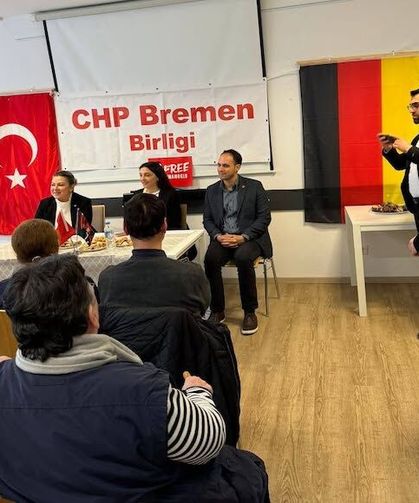 CHP BREMEN'DE TANIŞMA TOPLANTISI DÜZENLEDİ