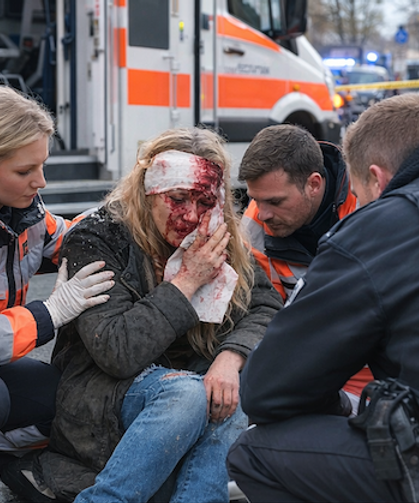 Bremen’de Kadına Şiddet: Kadın Yüzünden Ağır Yaralandı