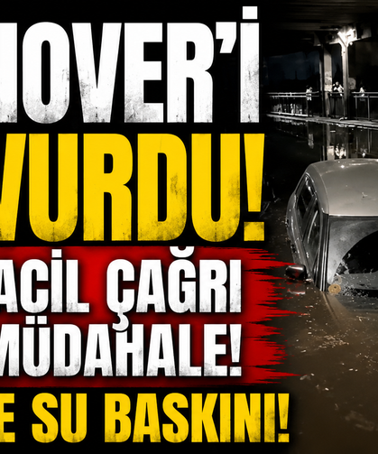 HANNOVER'DE DOĞA FELAKETİ