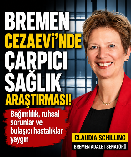 Bremen Cezaevi’nde Çarpıcı Sağlık Araştırması