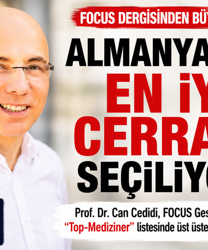 Bremenli Türk profesöre büyük onur: Almanya'nın en iyi cerrahları arasında