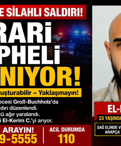 Hannover’deki silahlı saldırının firari şüphelisi aranıyor