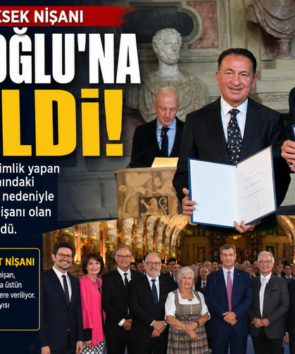 Bavyera’nın En Yüksek Nişanı Dr. İsmail Baloğlu’na Verildi