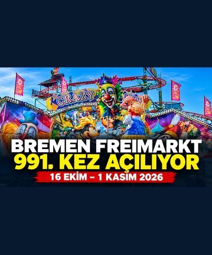 Bremen Freimarkt 991. kez kapılarını açıyor