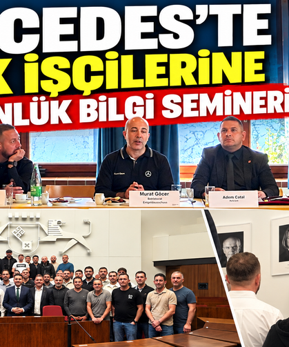 Mercedes Türk Çalışanları Seminerde Buluştu