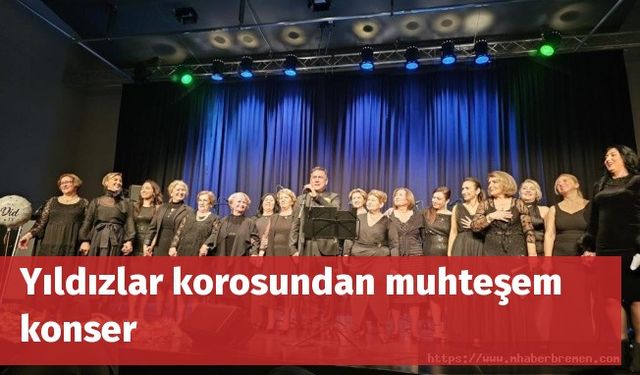Yıldızlar korosundan muhteşem konser