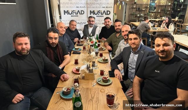 MÜSİAD Bremen iftar yemeğinde buluştu