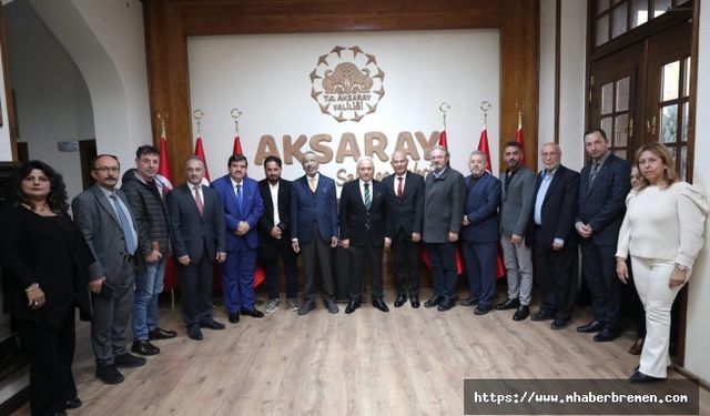Aksaray Almanya’dan gelen gazetecileri büyüledi