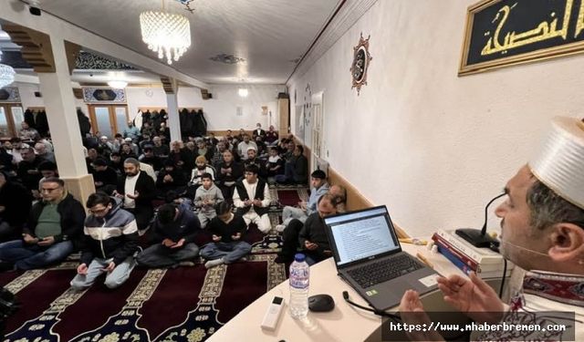 Almanya’da Kadir Gecesi Coşkusu