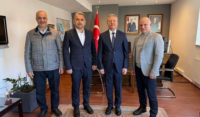 Başkonsolos Yusuf Arıkan’a nezaket ziyareti