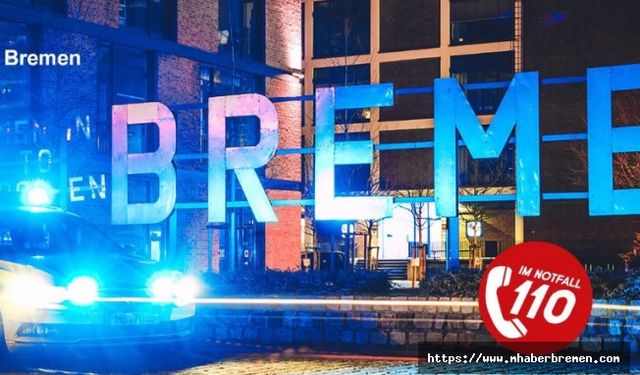 Bremen Überseestadt'ta Gece Yarısı Polis Operasyonu