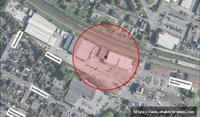 Bremen’de inşaat sırasında el bombası bulundu