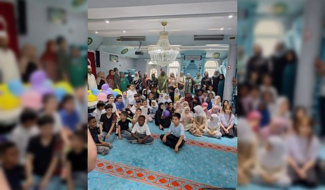 DITIB Mevlana Camii’nde Belge Sevinci