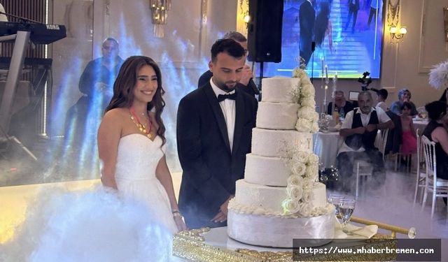 Yusuf ve Dilara muhteşem bir düğünle evlendi