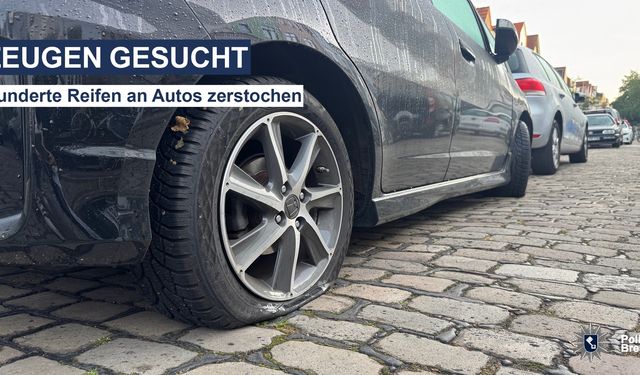 Bremen’de Lastik Dehşeti: 200’den Fazla Araç Hedef Alındı